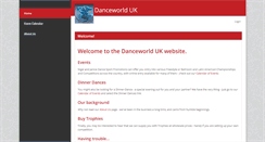 Desktop Screenshot of danceworld-uk.co.uk